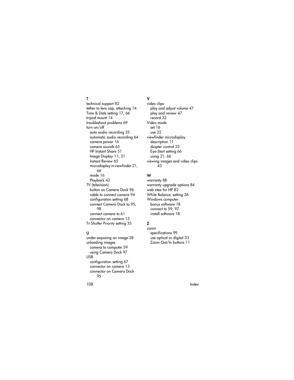 HP 850 User Manual | Page 108 / 112