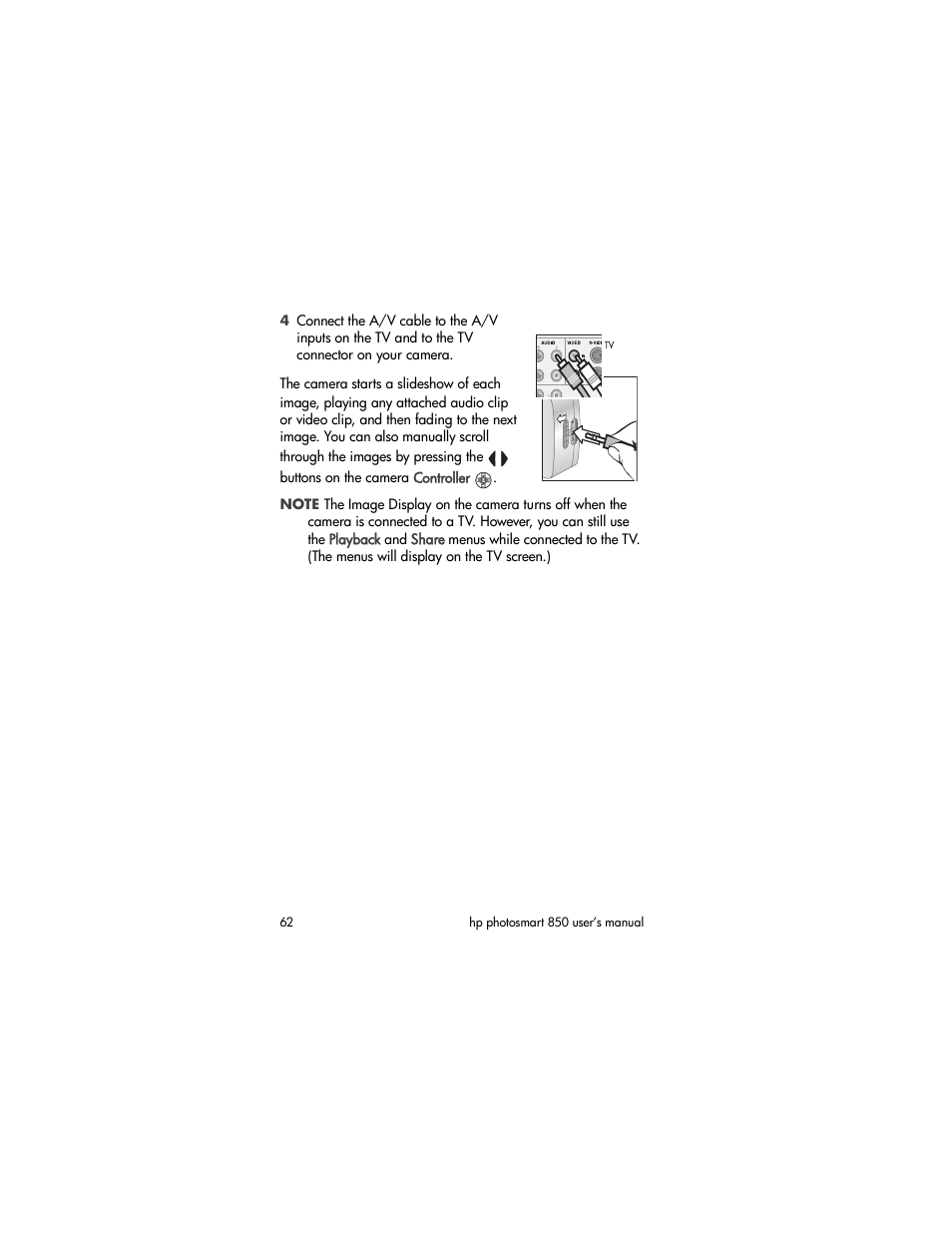 HP 850 User Manual | Page 62 / 112