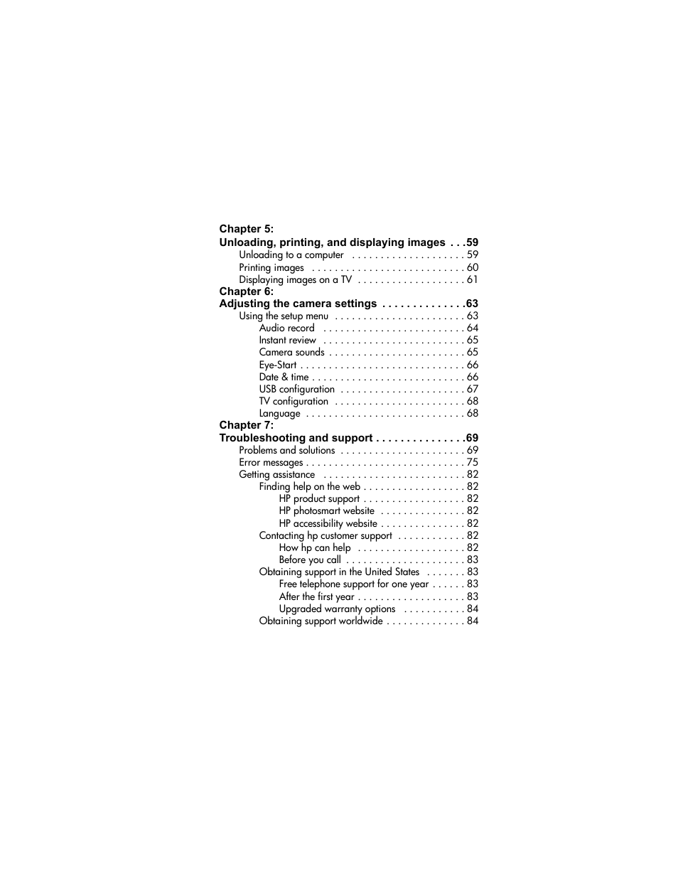 HP 850 User Manual | Page 7 / 112