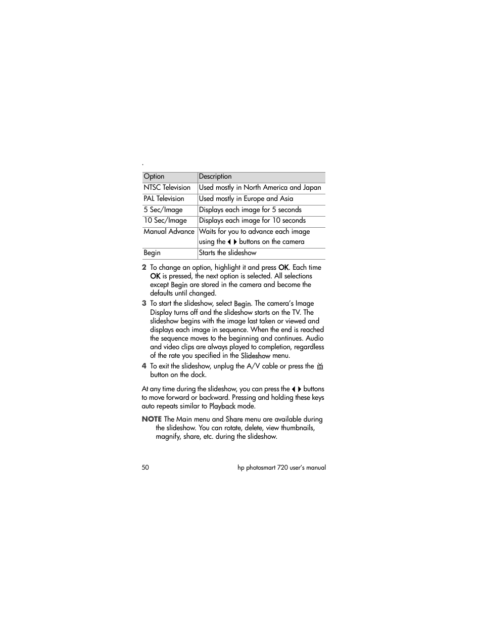 HP photosmart 720 User Manual | Page 50 / 88