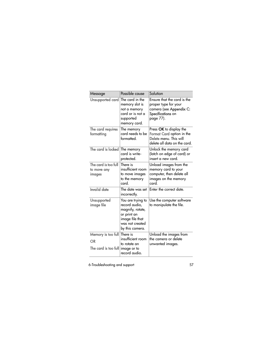 HP photosmart 720 User Manual | Page 57 / 88