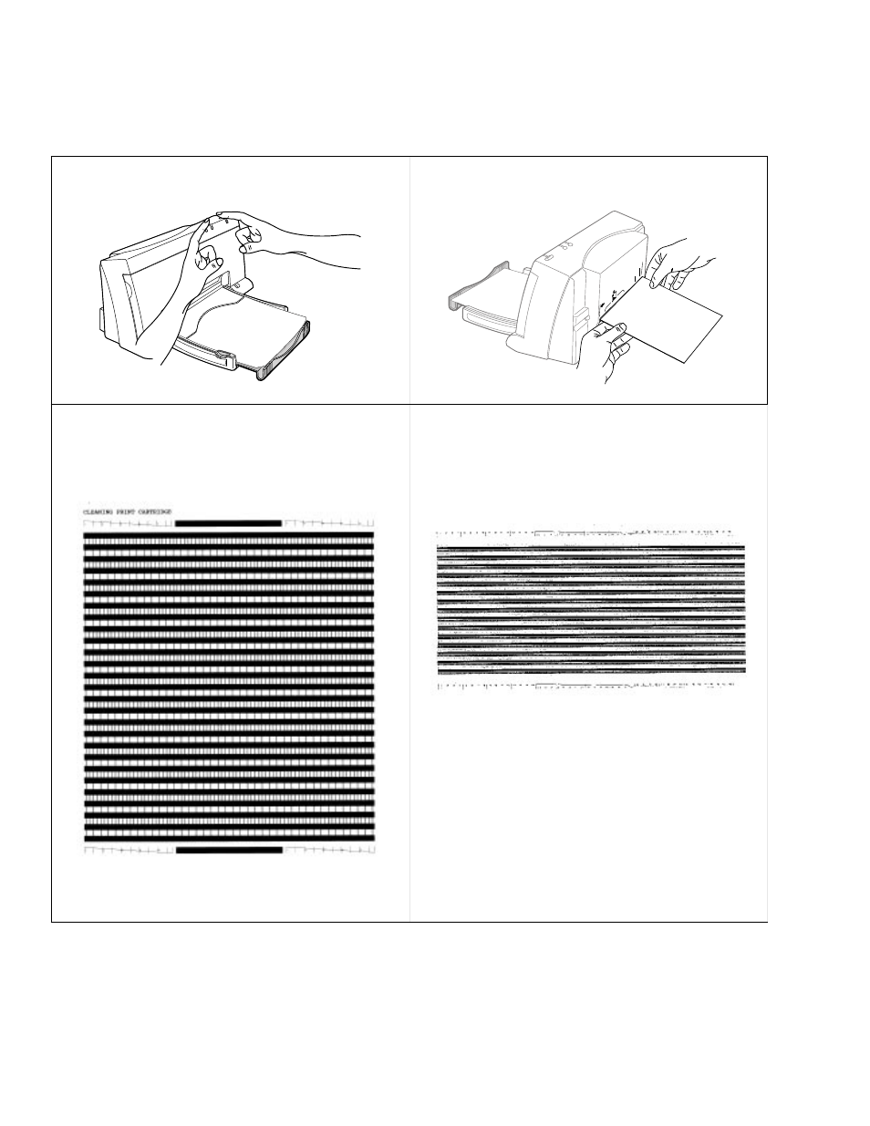 Using the print cartridge cleaning routine | HP 400 User Manual | Page 87 / 125