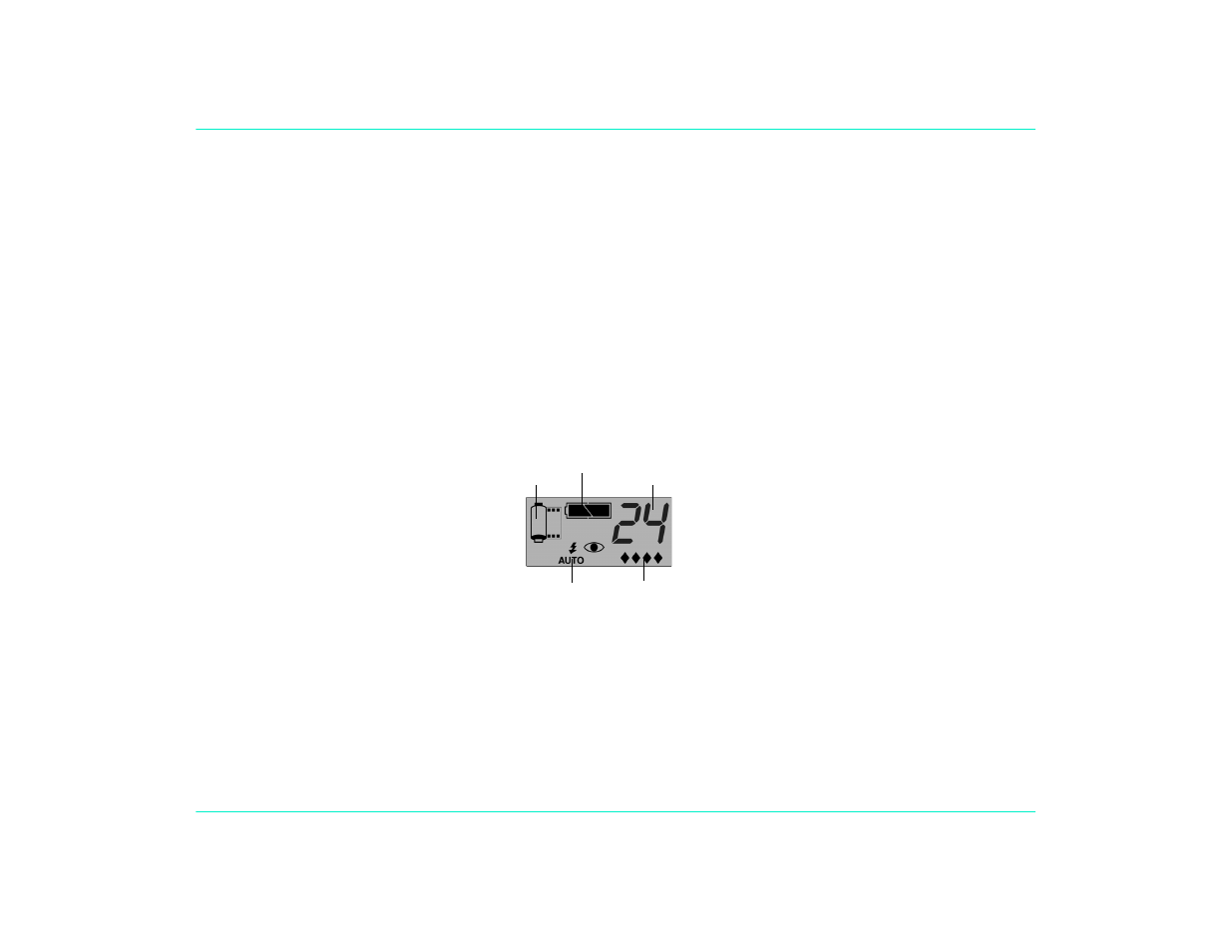 Checking the camera status, Using the status lcd | HP C500 User Manual | Page 3 / 37