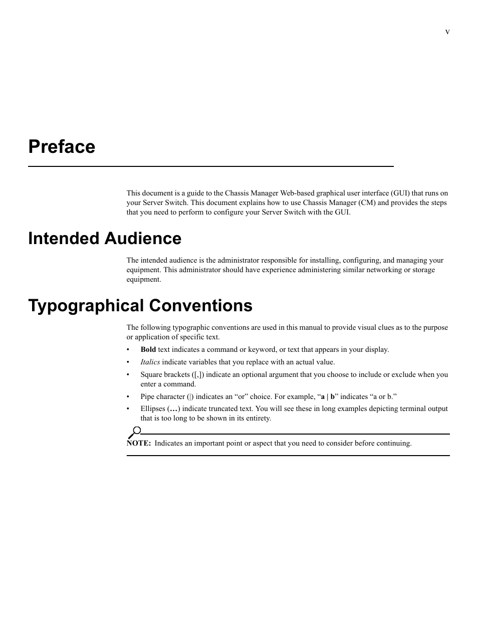 Preface, Intended audience, Typographical conventions | HP 377707-002 User Manual | Page 7 / 92