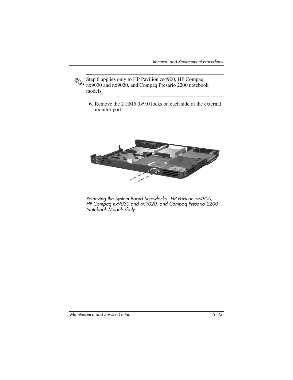 HP ZE4900 User Manual | Page 126 / 182