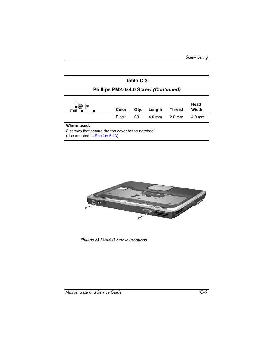 HP ZE4900 User Manual | Page 165 / 182