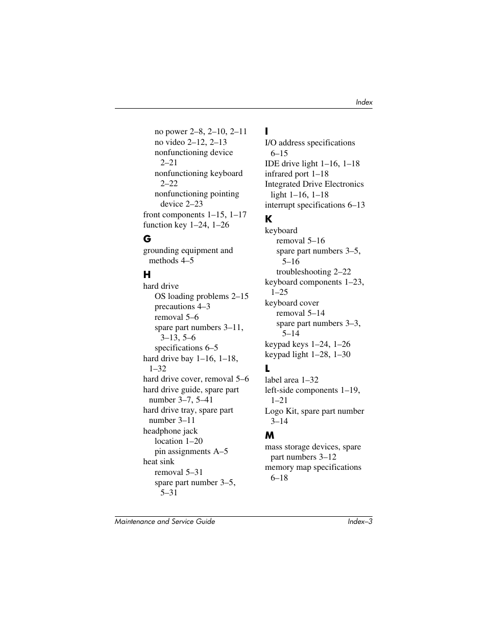 HP ZE4900 User Manual | Page 179 / 182