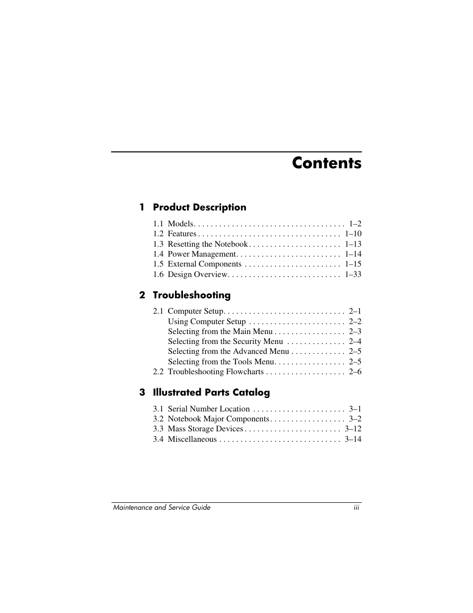 HP ZE4900 User Manual | Page 3 / 182
