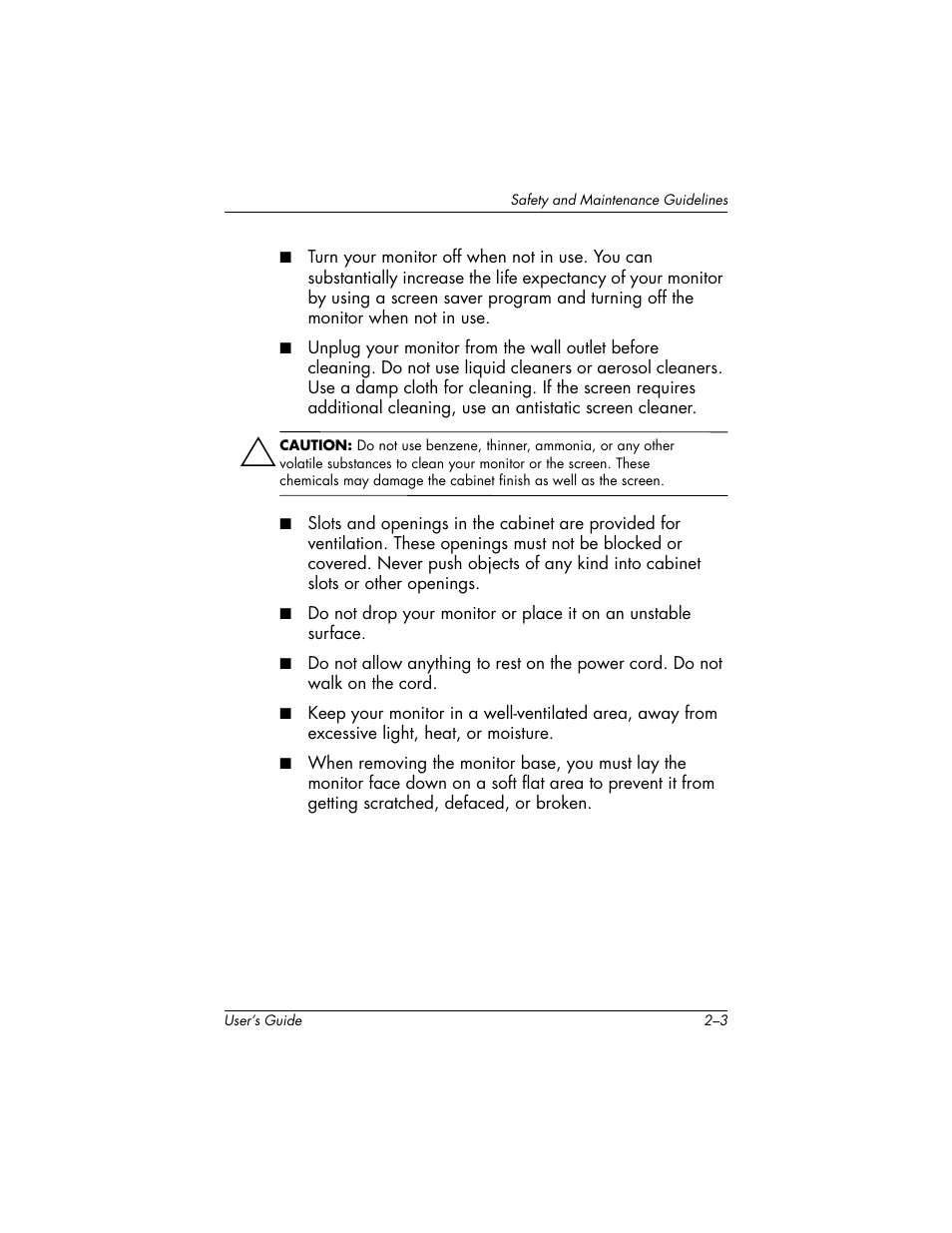 HP f2304 User Manual | Page 9 / 56