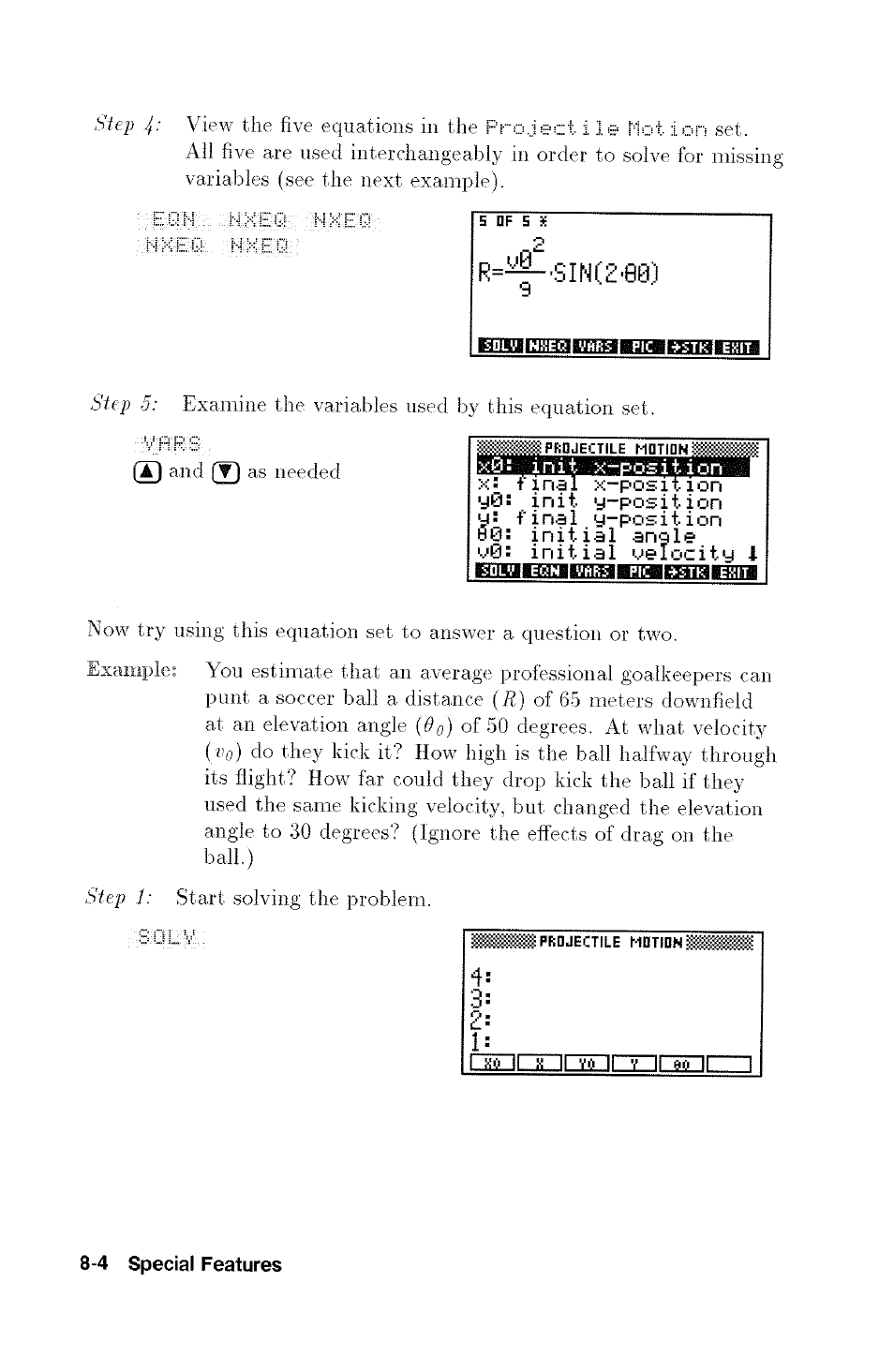 R=^'sincz'00), Kiïïwnbtauoabjhiiséiaiimifl | HP 48G User Manual | Page 102 / 116