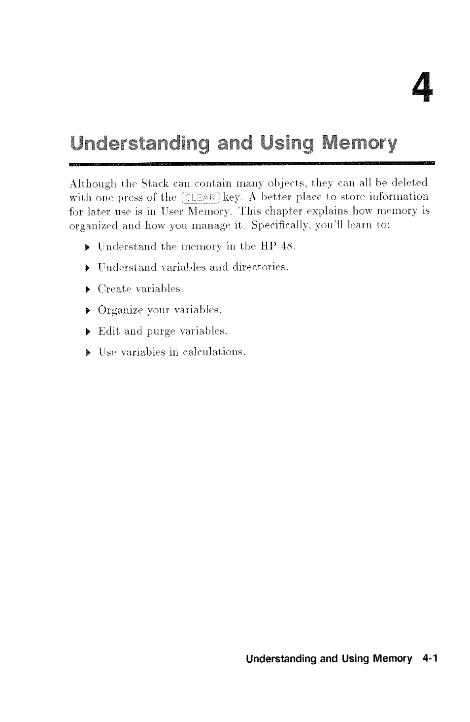 HP 48G User Manual | Page 45 / 116