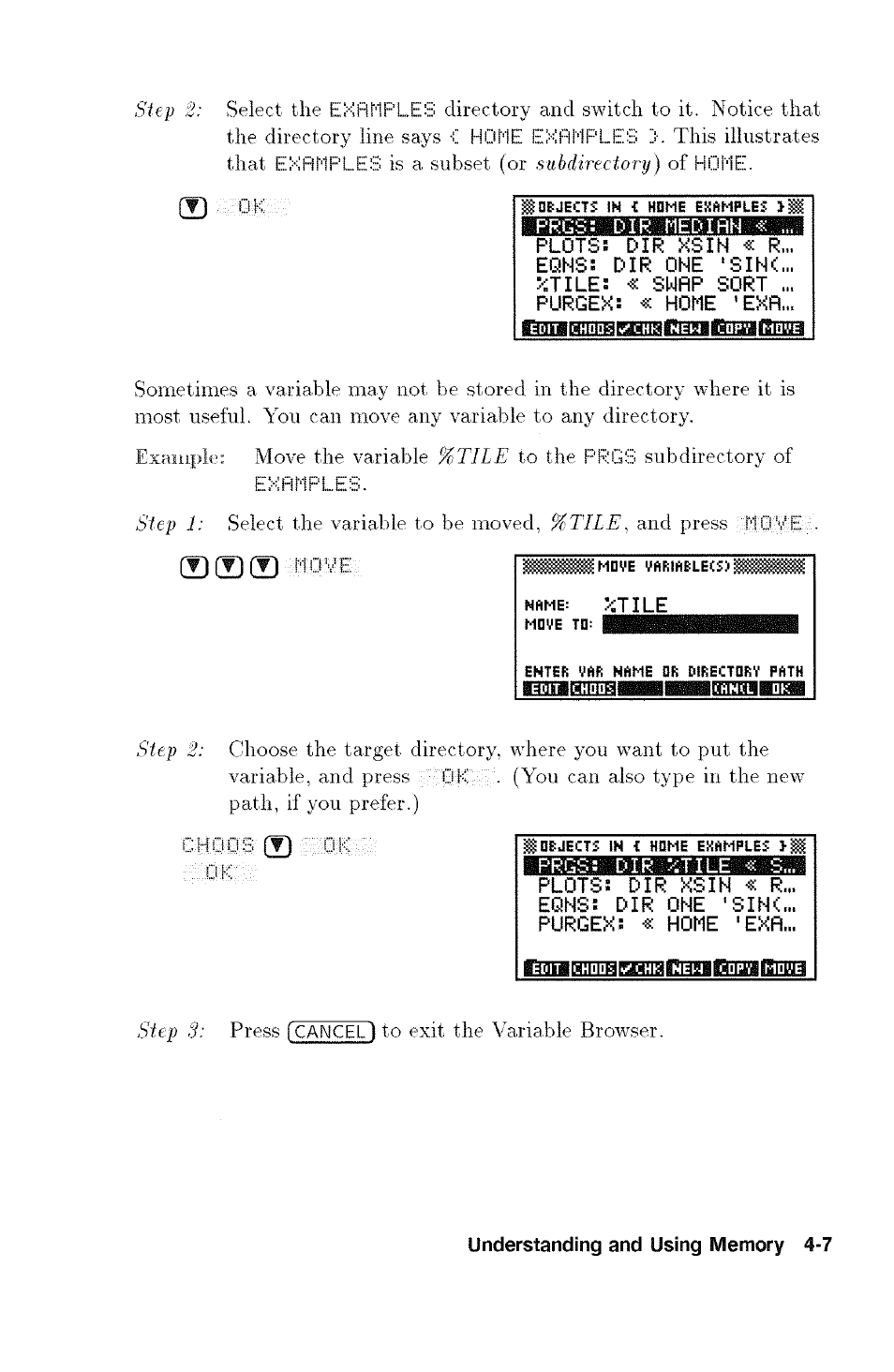 HP 48G User Manual | Page 51 / 116