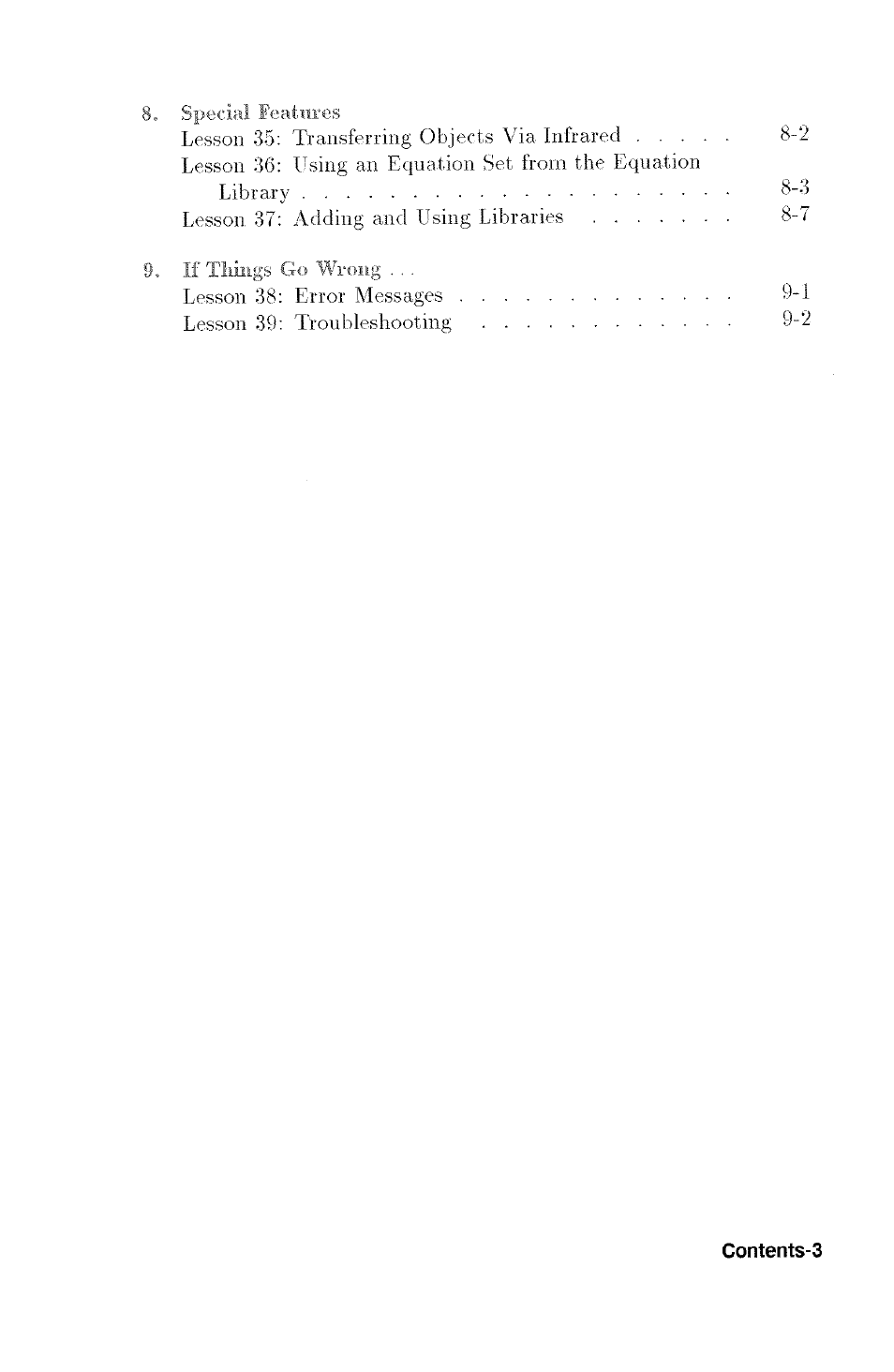 HP 48G User Manual | Page 7 / 116