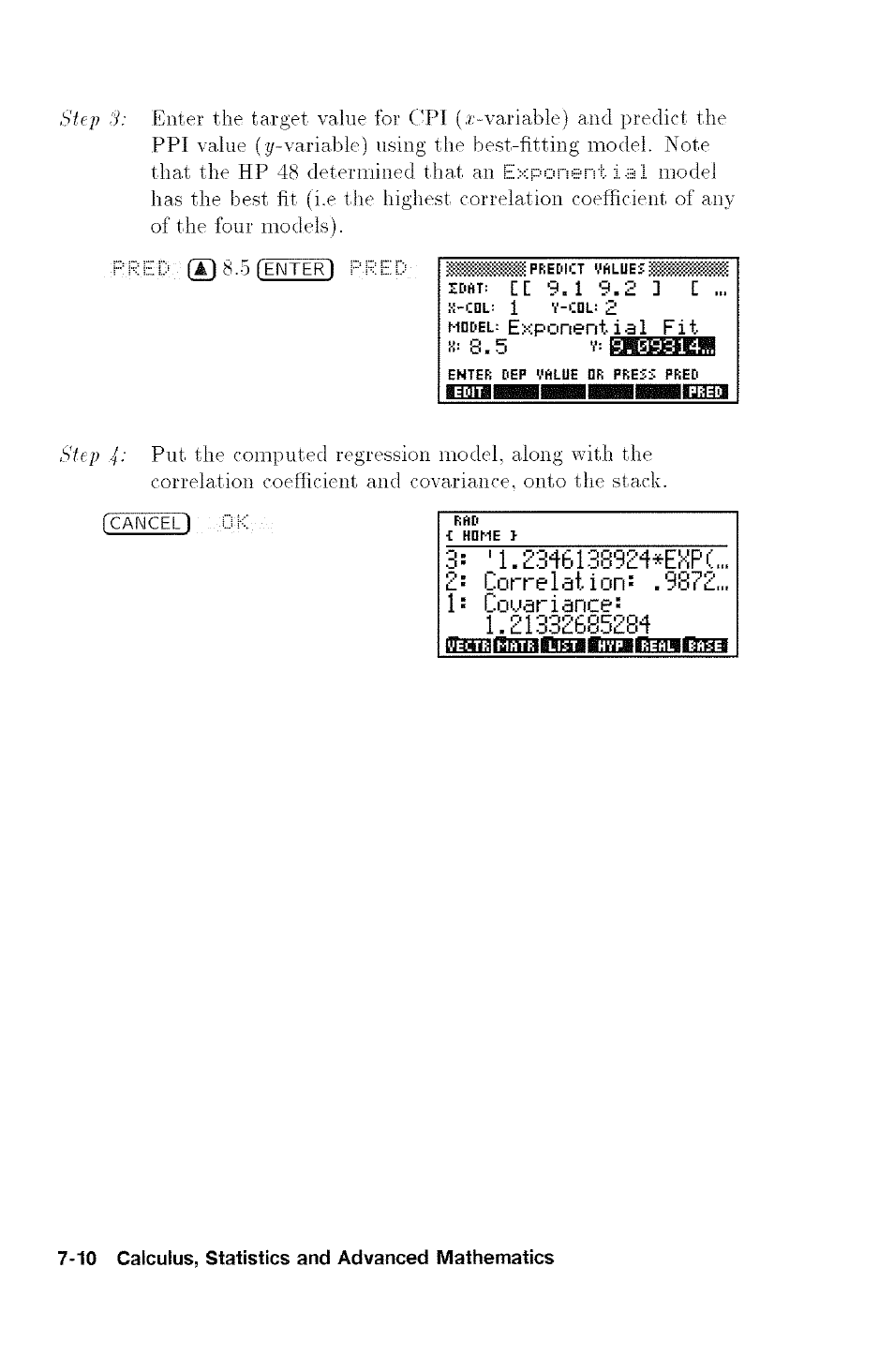 HP 48G User Manual | Page 94 / 116