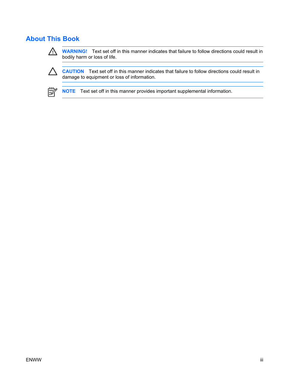 About this book | HP t5135 User Manual | Page 3 / 34