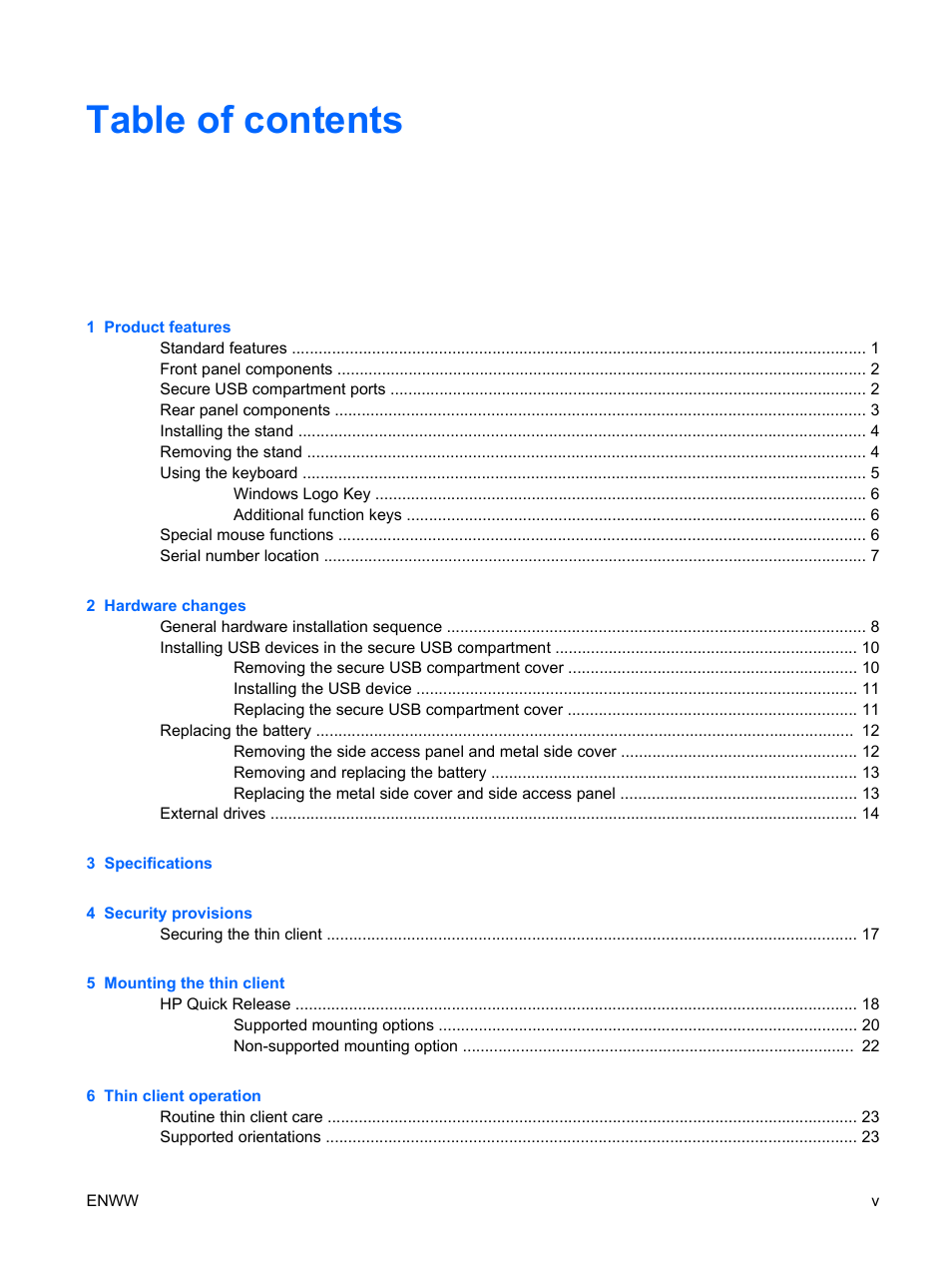 HP t5135 User Manual | Page 5 / 34
