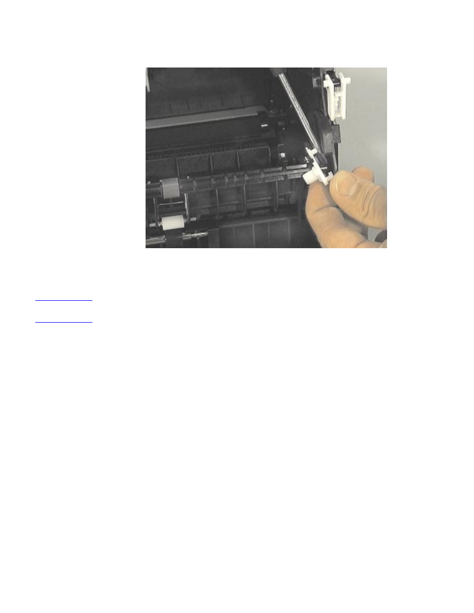 Output roller removal | HP 1100AHP User Manual | Page 87 / 202