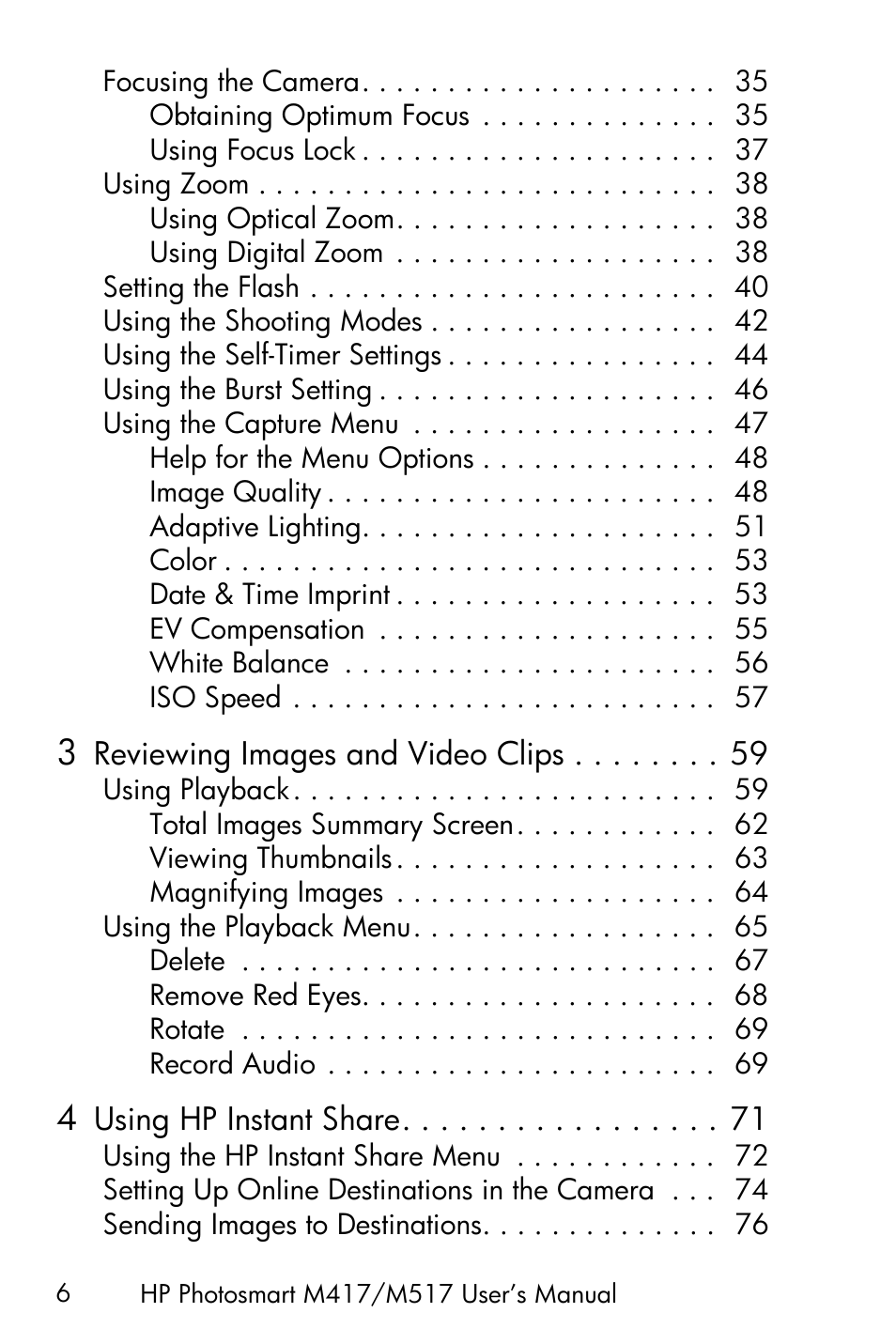 HP M417/M517 User Manual | Page 6 / 177