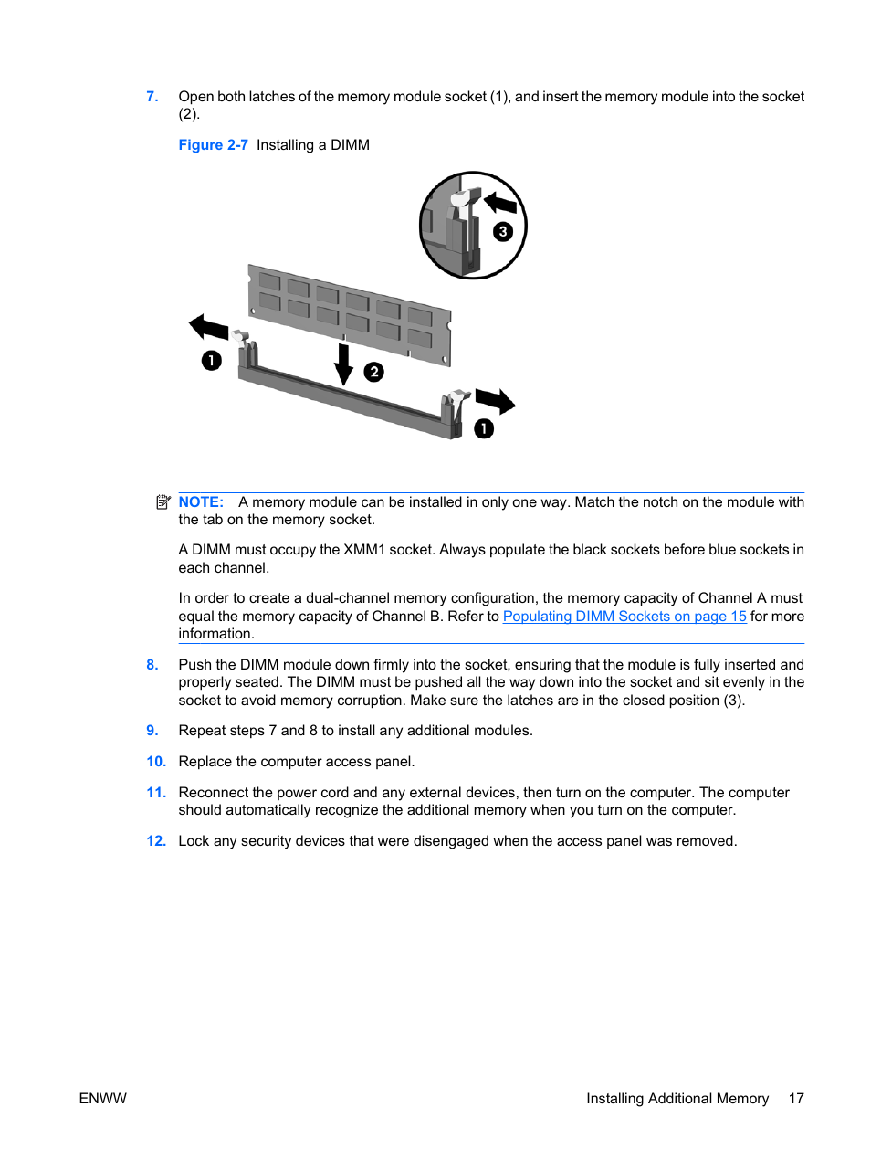 HP DX2400 User Manual | Page 23 / 59