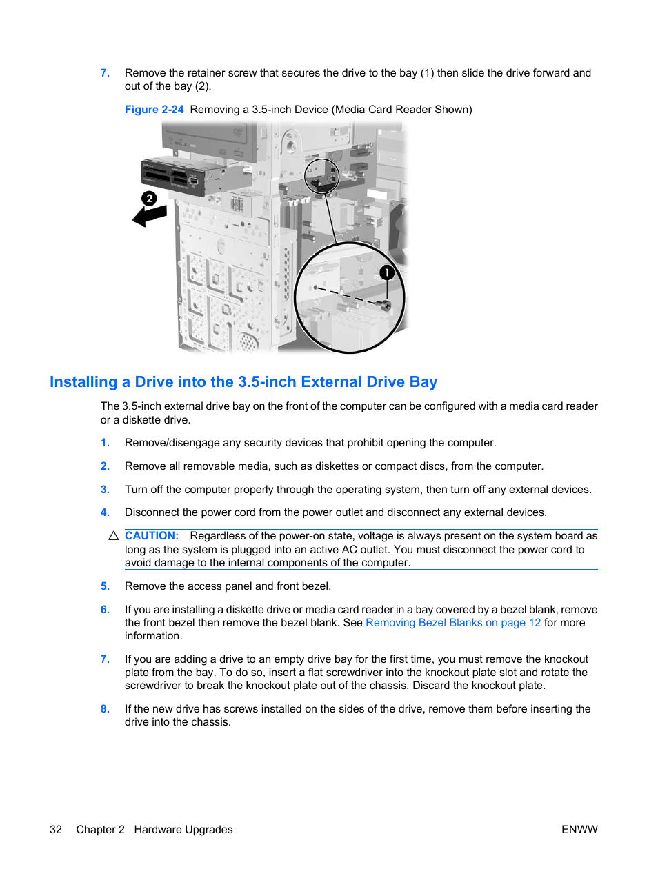 HP DX2400 User Manual | Page 38 / 59