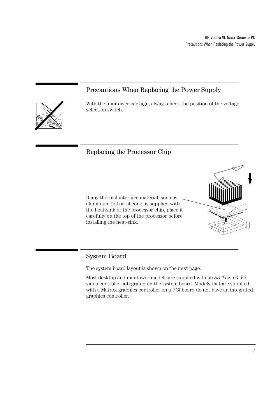 HP Vectra VL PC 5/xxx Series 5 User Manual | Page 9 / 16