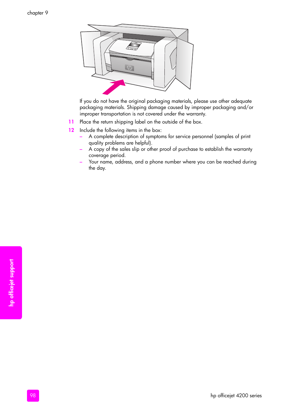 HP 4200 series User Manual | Page 108 / 166