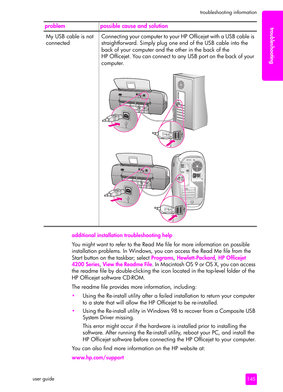 HP 4200 series User Manual | Page 155 / 166