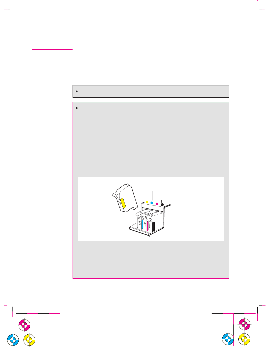 Task 5: load the print cartridge(s) | HP 700 User Manual | Page 40 / 222