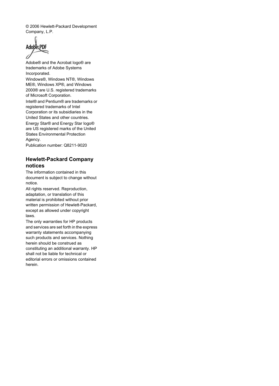 HP C5100 User Manual | Page 3 / 45