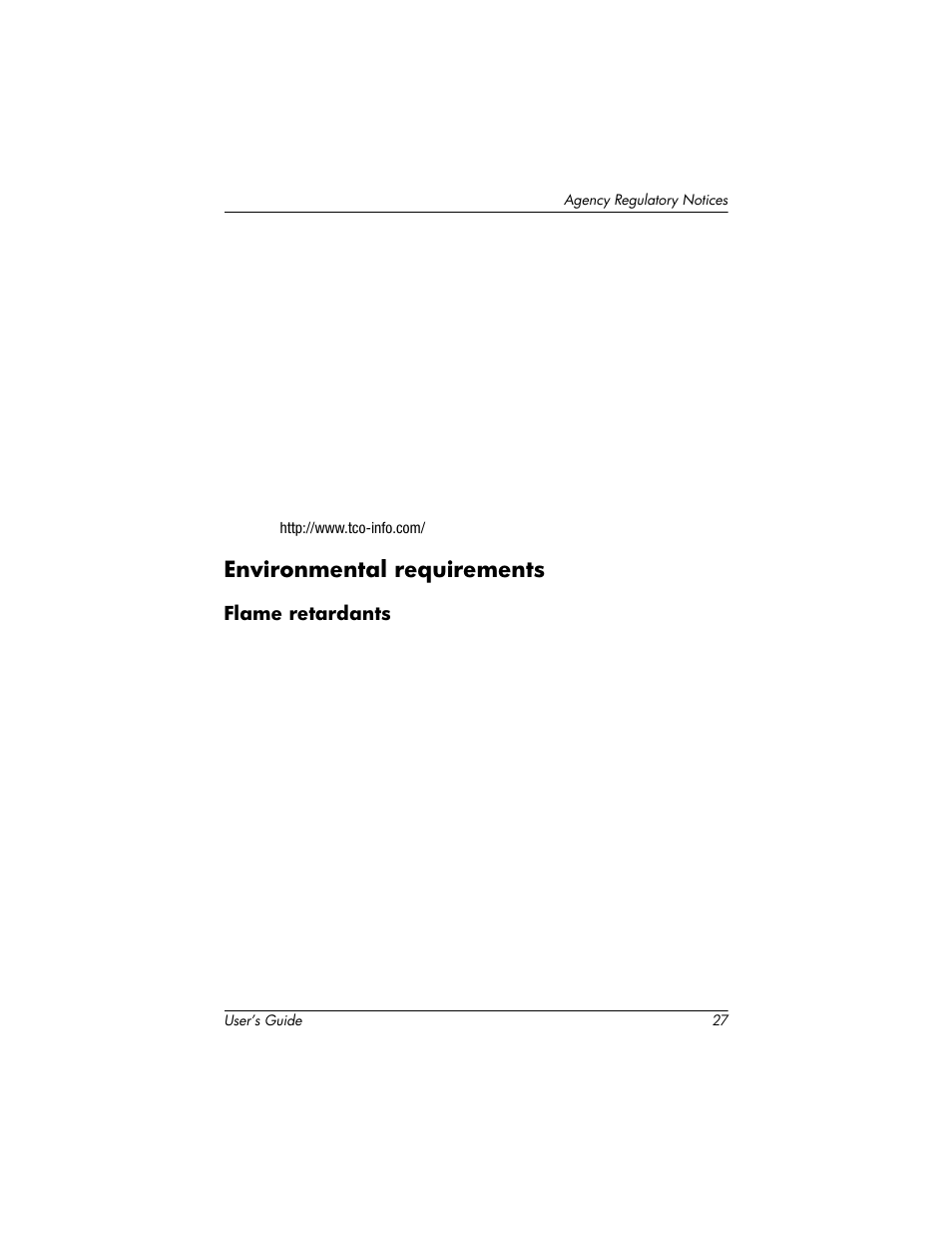 Environmental requirements | HP 1825 User Manual | Page 29 / 32