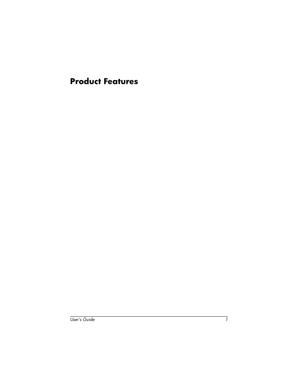 Product features | HP 1825 User Manual | Page 3 / 32
