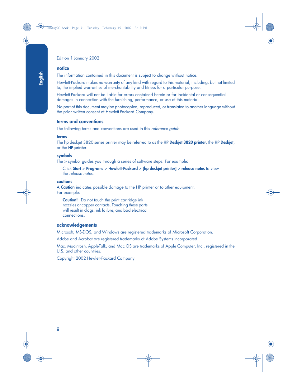 HP 3820 User Manual | Page 2 / 24
