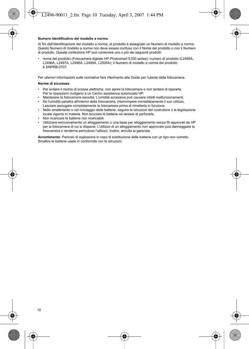 HP PhotoSmart E-Series User Manual | Page 12 / 76