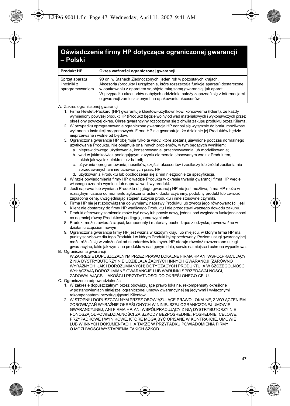 HP PhotoSmart E-Series User Manual | Page 49 / 76