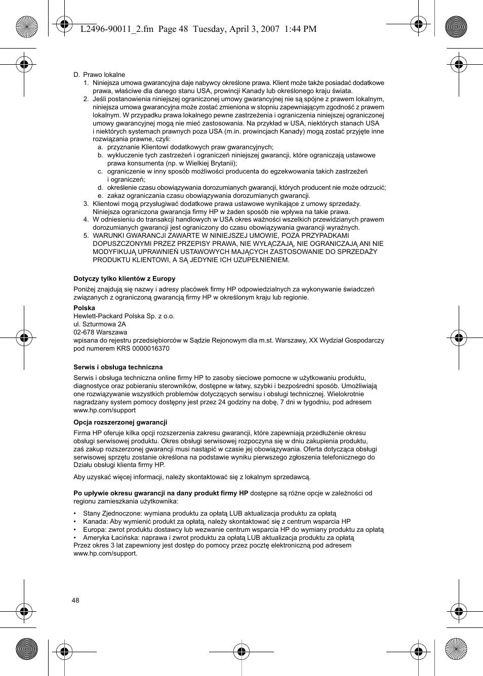 HP PhotoSmart E-Series User Manual | Page 50 / 76
