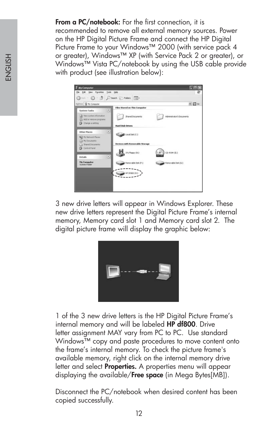 HP DF800 User Manual | Page 14 / 86