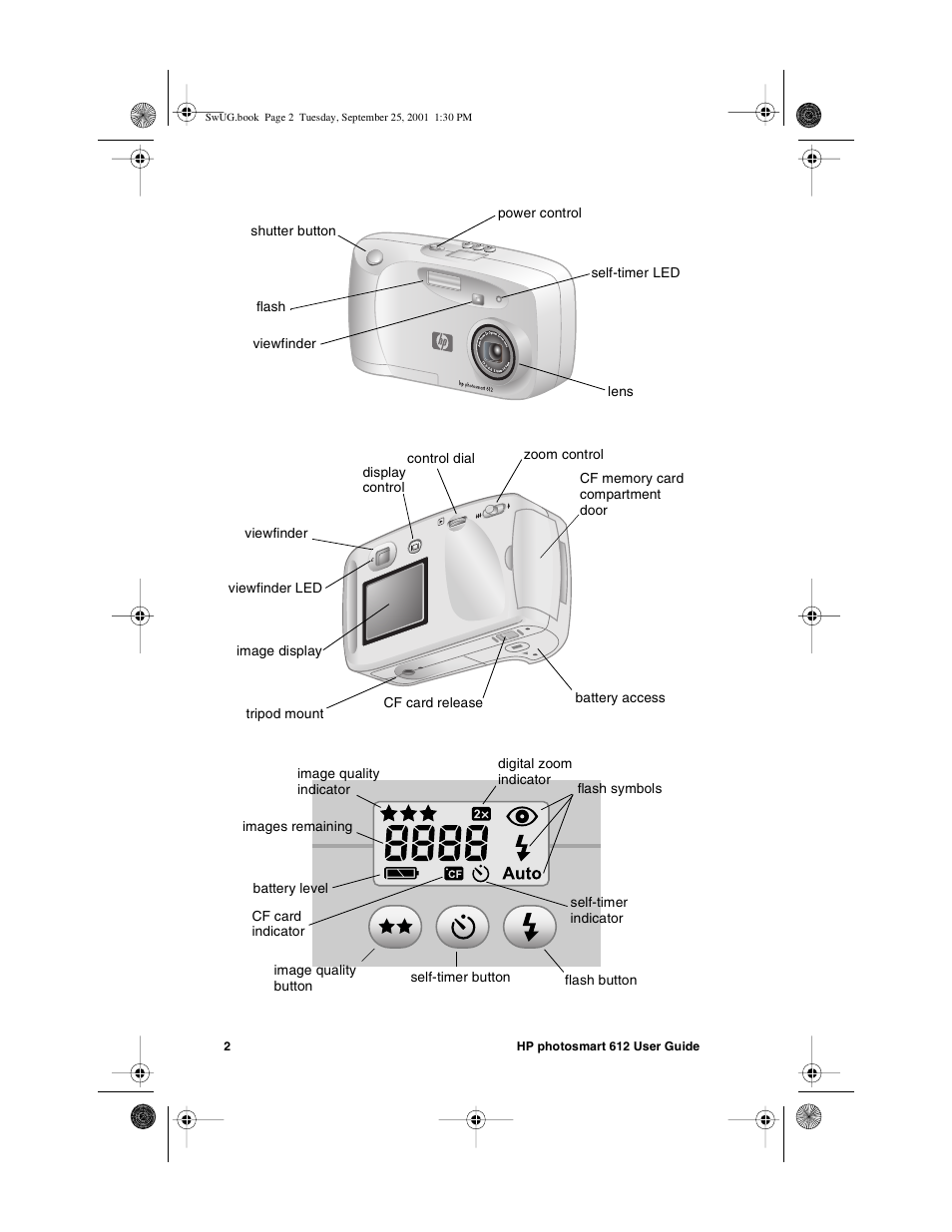 HP Photosmart 612 User Manual | Page 10 / 84
