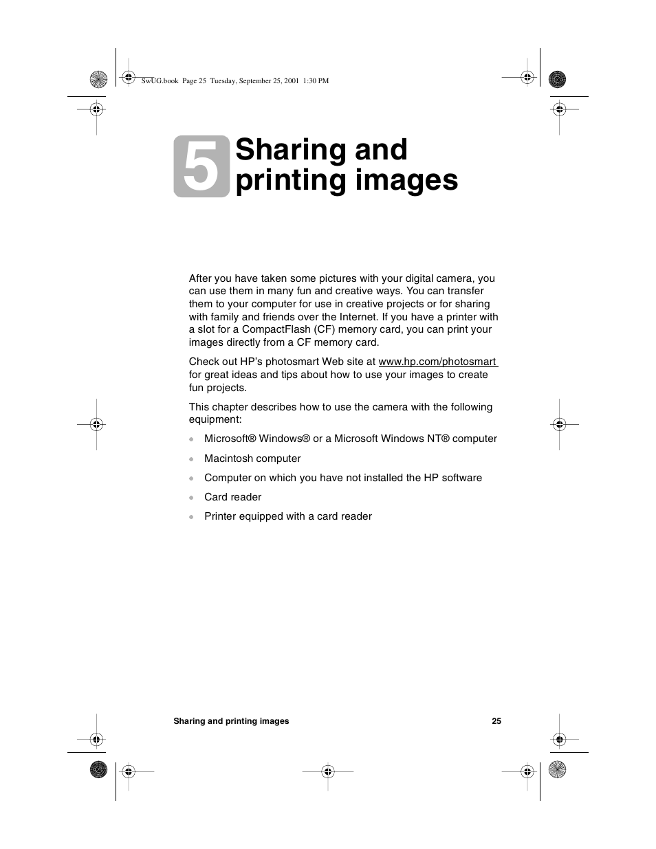 Sharing and printing images | HP Photosmart 612 User Manual | Page 33 / 84