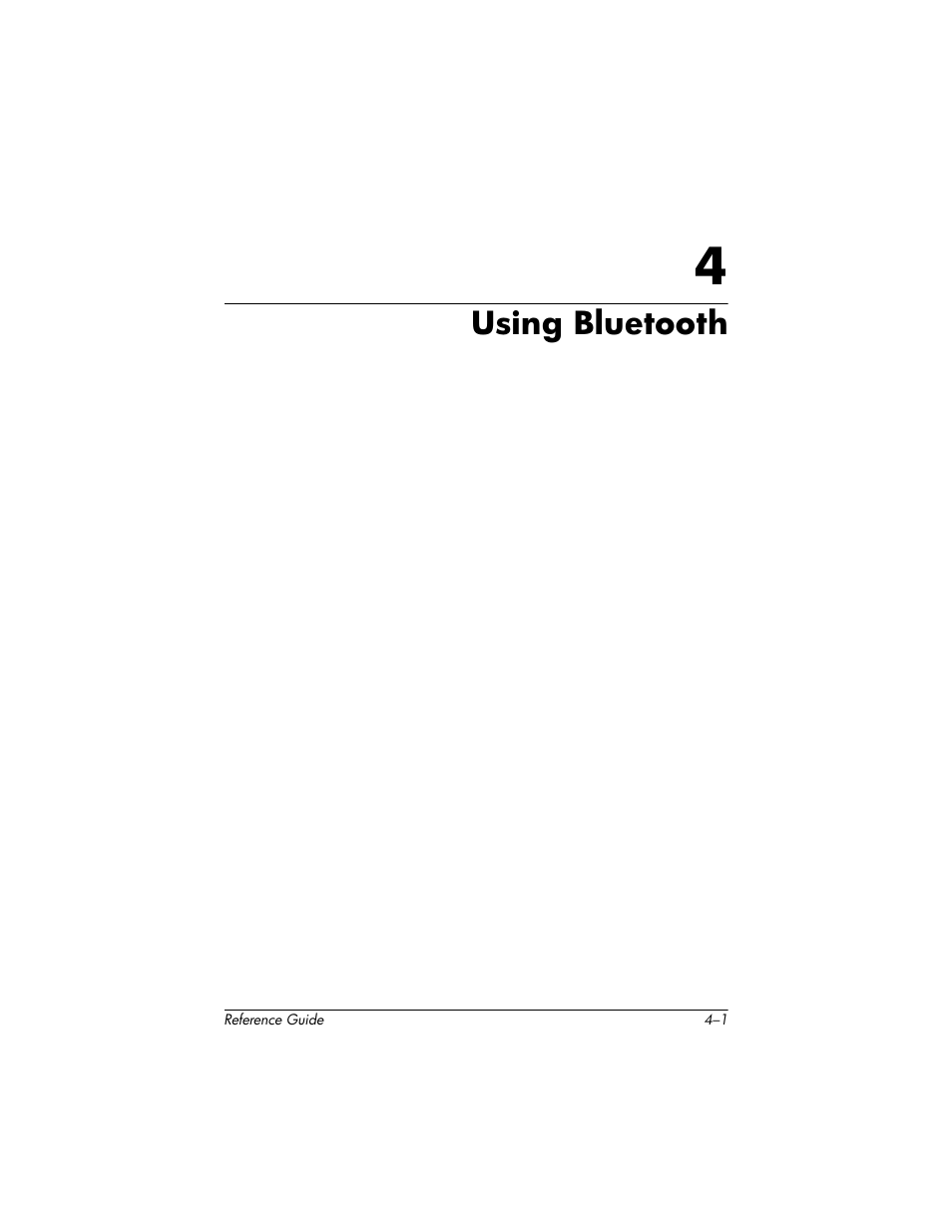 Using bluetooth, 4 using bluetooth | HP h5400 User Manual | Page 105 / 273