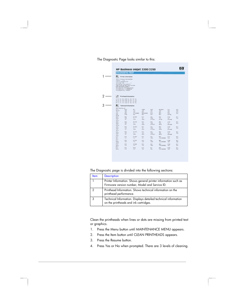 Cleaning the printheads | HP 2250 User Manual | Page 47 / 81