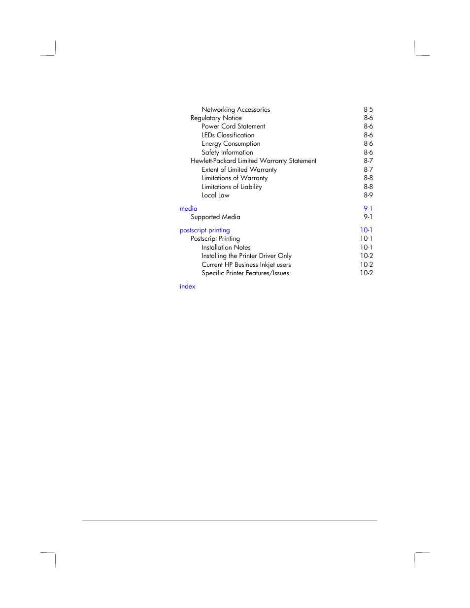 HP 2250 User Manual | Page 5 / 81