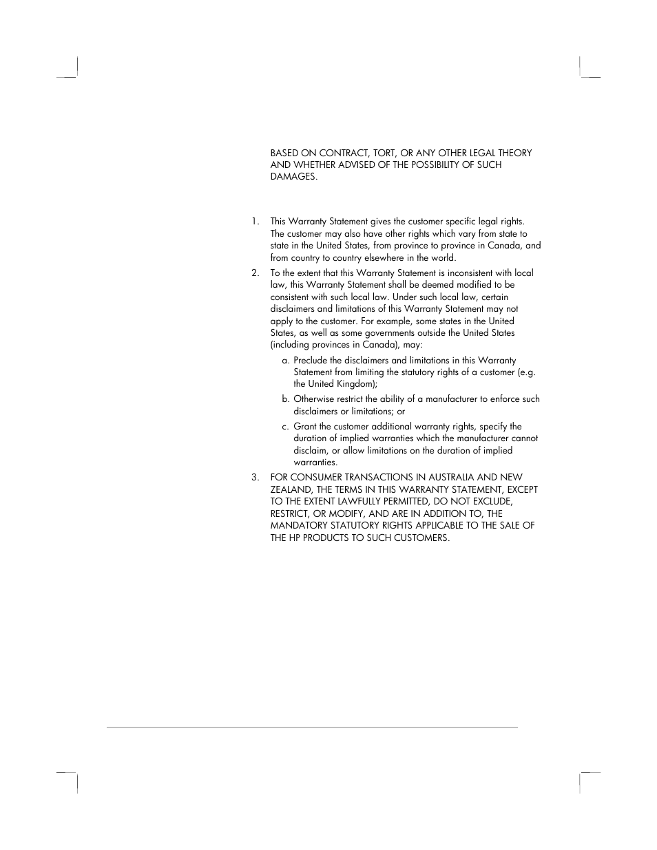 Local law | HP 2250 User Manual | Page 67 / 81