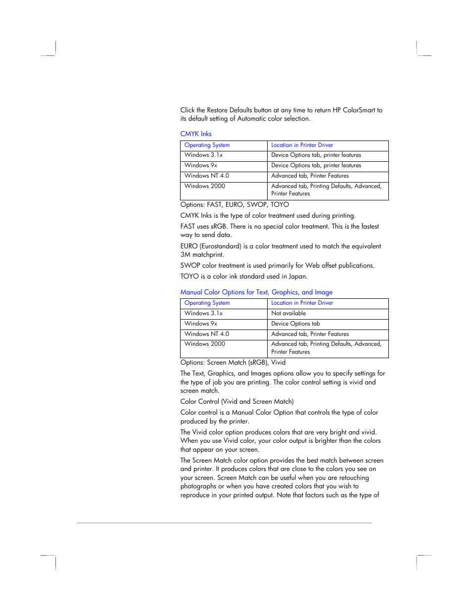 HP 2250 User Manual | Page 75 / 81