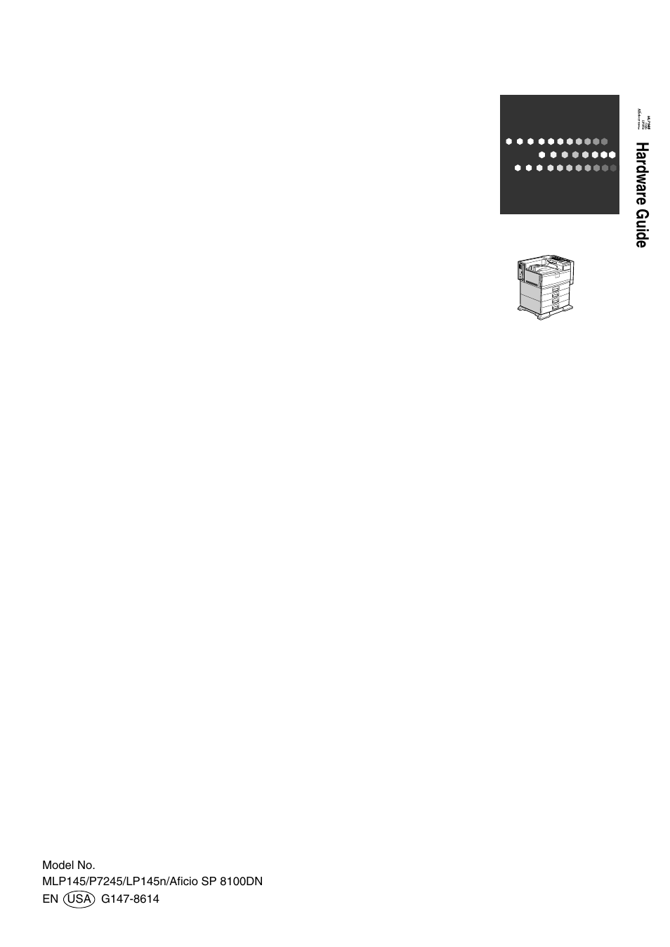 Hardware guide | HP AFICIO SP 8100DN User Manual | Page 157 / 157