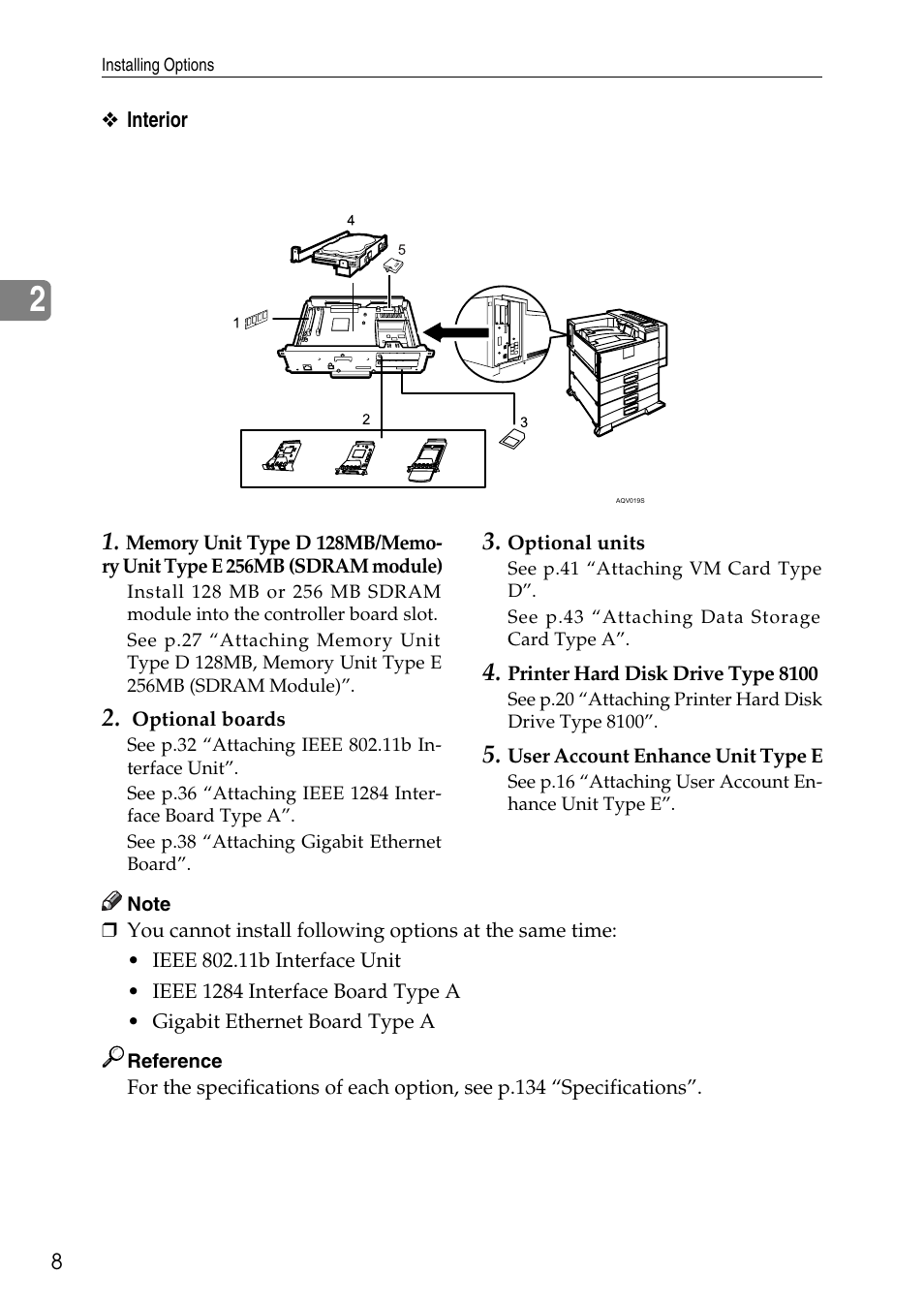 HP AFICIO SP 8100DN User Manual | Page 19 / 157