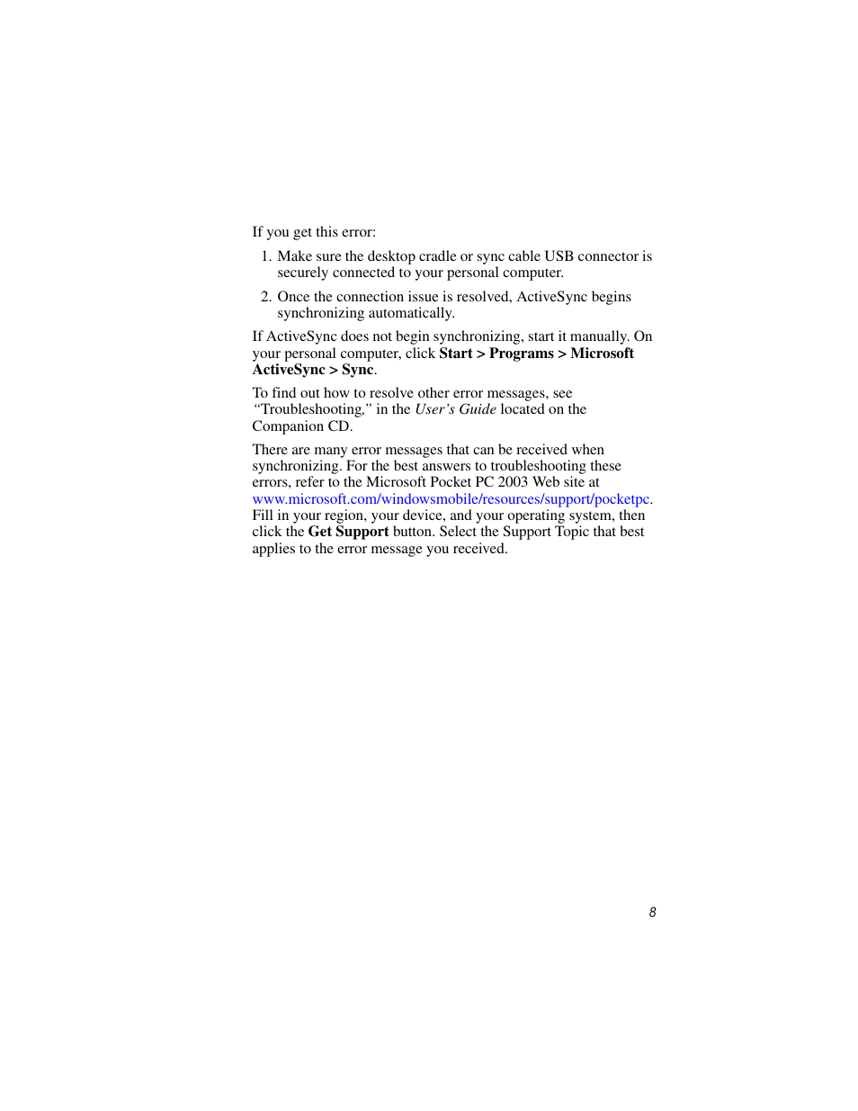 HP IPAQ RX3000 User Manual | Page 12 / 60
