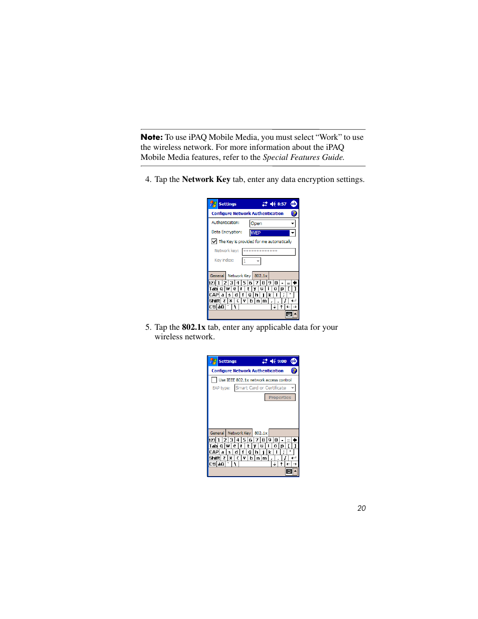 HP IPAQ RX3000 User Manual | Page 24 / 60