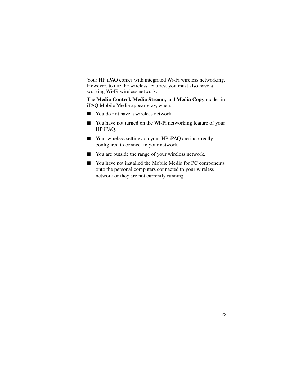 HP IPAQ RX3000 User Manual | Page 26 / 60