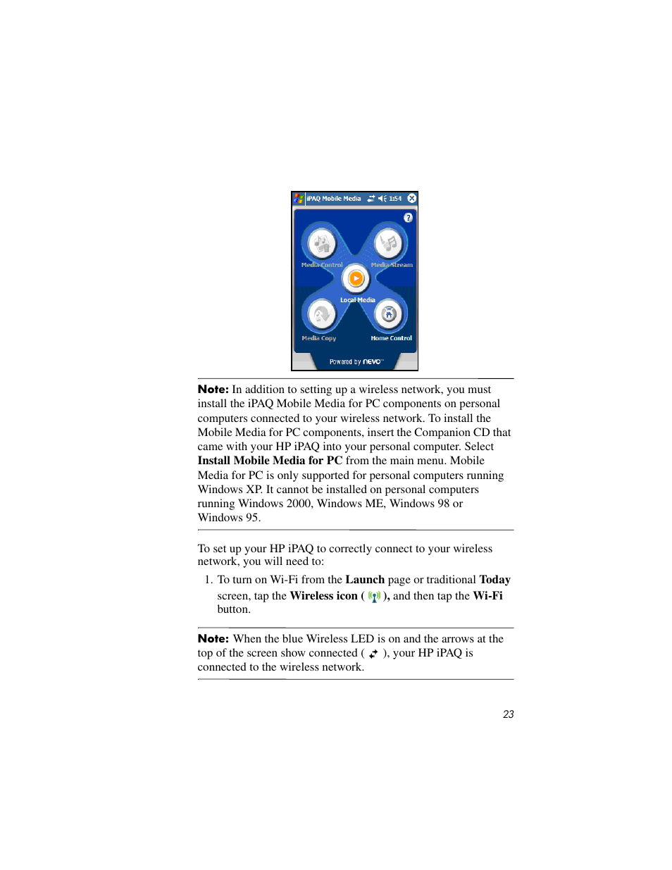 HP IPAQ RX3000 User Manual | Page 27 / 60