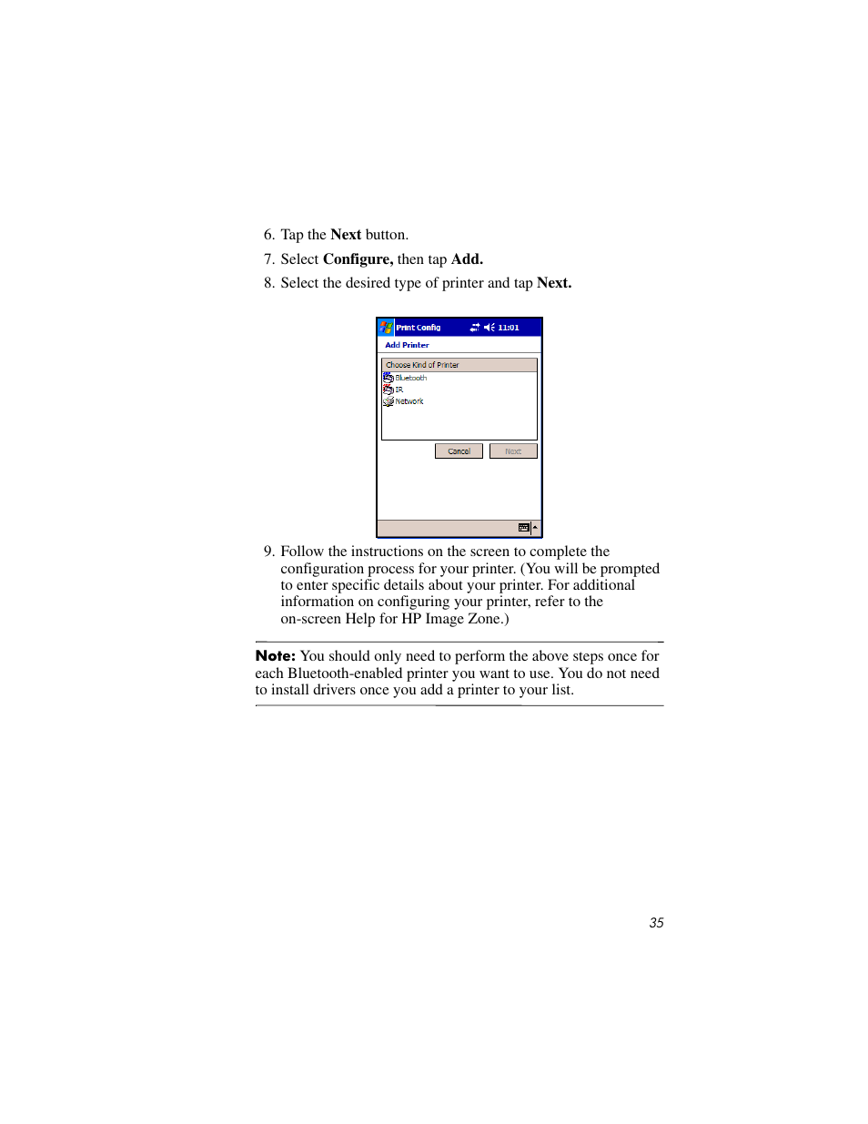 HP IPAQ RX3000 User Manual | Page 39 / 60